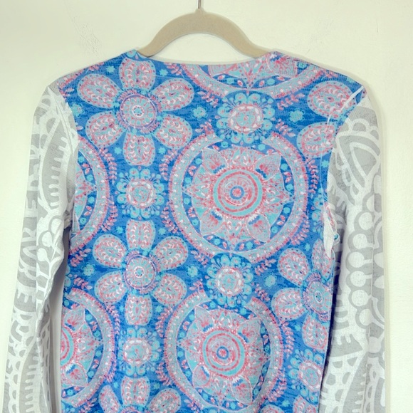 Before & After Boho Casual Lightweight Women’s Size S Multicolored Waffle Top - Picture 10 of 13